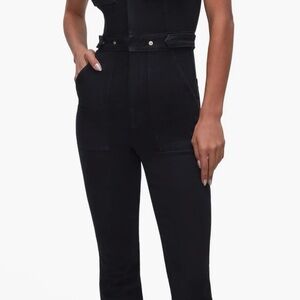 Good American Classic Black Jumpsuit S